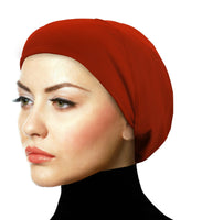NEW 2024 Silky Lycra Snood Khatib Underscarf Hijab Caps Size Juniors/Women's Medium