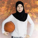 Wholesale 1 Dozen Pre-teen Girls Cotton Amira Hijab 1 piece from 11 years old & up