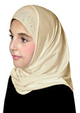Wholesale 1 Dozen Aiyah Amira Hijab GIRL'S 1 piece Lycra with Rhinestones