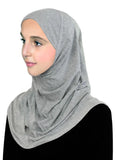Wholesale 1 Dozen Pre-teen Girls Cotton Amira Hijab 1 piece from 11 years old & up