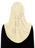 Wholesale 1 Dozen Aiyah Amira Hijab WOMEN'S 1 piece Lycra with Rhinestones