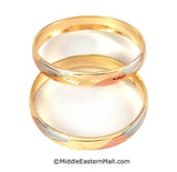 Little Girl's Bangle Bracelets Oro Laminado  Tri-Color Gold Plated one year warranty #13 & 14