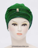 Wholesale Set of 3 Small Dazzle Hijab Cap Turbans in 3 colors
