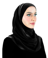 Wholesale Set of 6  Khatib Kuwaiti Mona Hijabs 3 White & 3 Black