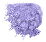 lilac Salma Hijab Lace Cap